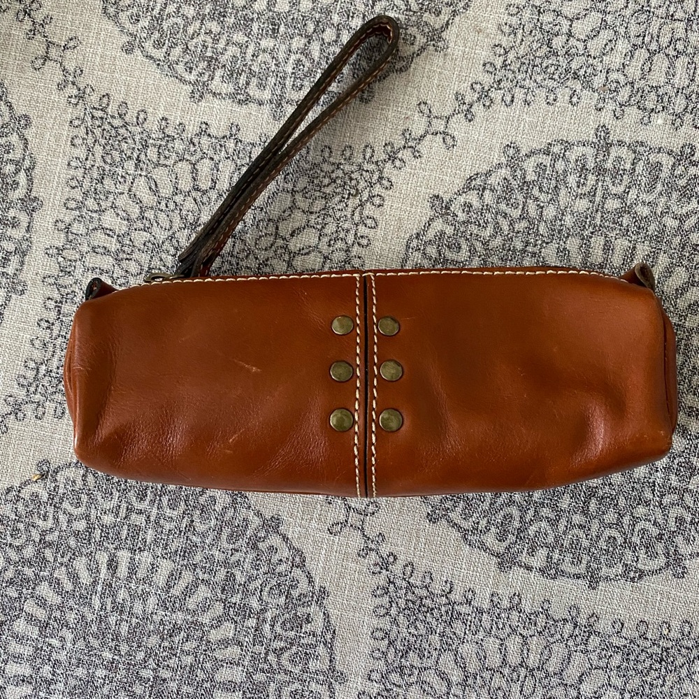 Patricia Nash Leather Wristlet Clutch